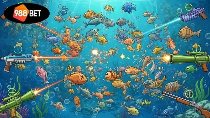 Bắn cá siêu thị – Trò chơi huyền thoại gắn liền tuổi thơ 
