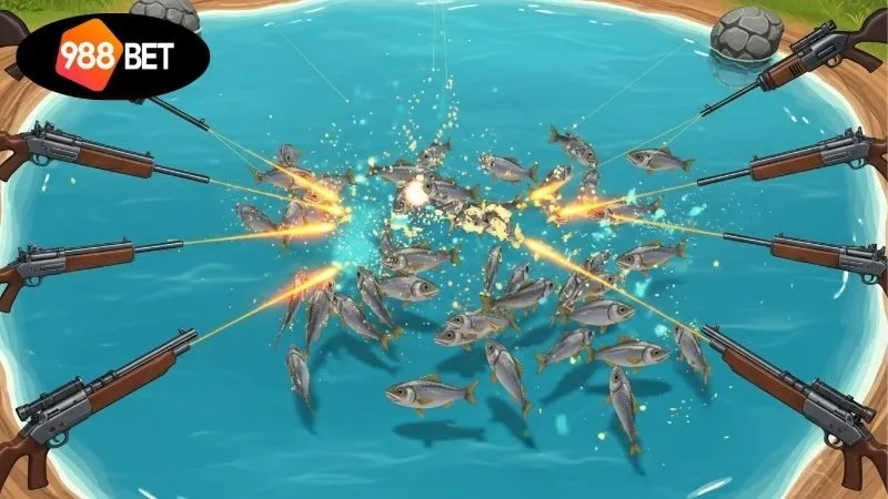 Trùm bắn cá – Chinh phục kho báu đổi thưởng ở đại dương xanh